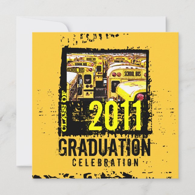 Studentfestinbjudanskolbuss 9 inbjudningar (Framsida)
