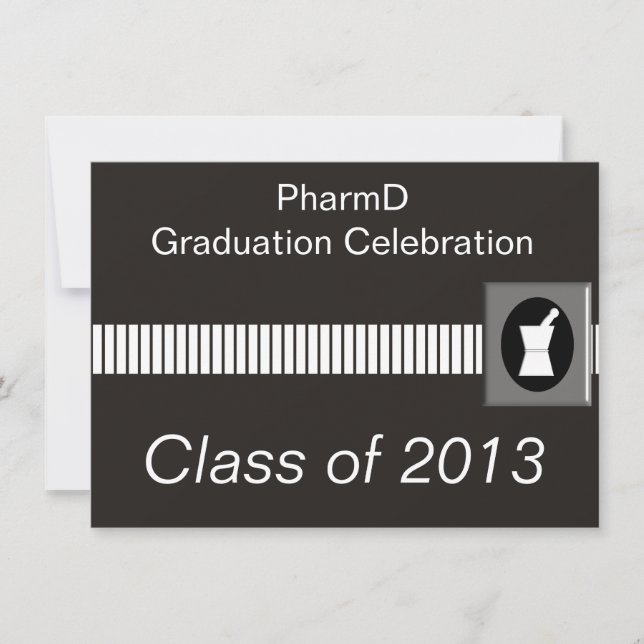 Studentkort av farmaceut klass 2013 inbjudningar (Framsida)