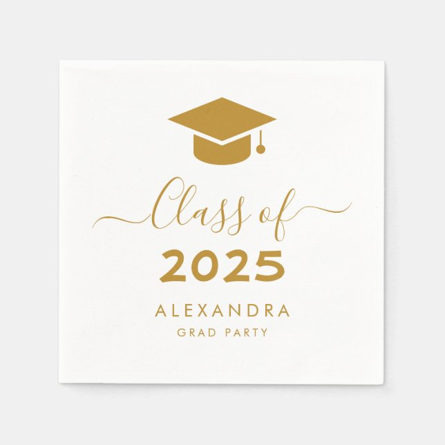 Studentmössa 2025 pappersservett (Framsidan)