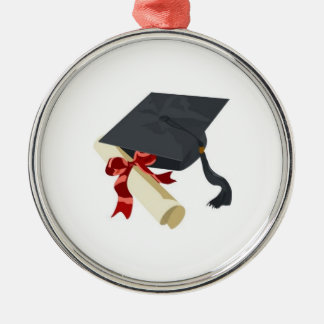 Studentmössa- & diplomprydnad julgransprydnad metall