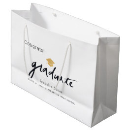 Studentmössa för handskrivet skript i Student Vit