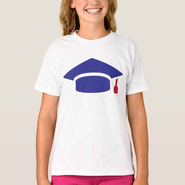 Studentmössa-ikon T Shirt (Framsida)