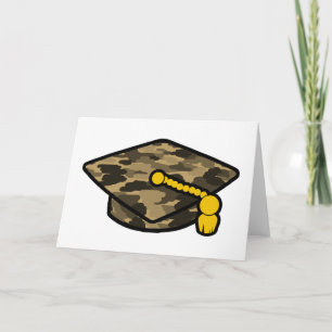 Studentmössa Khaki Camo Kort