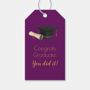 Studentmössa och diplomati för Lila Gratulerar Presentetikett