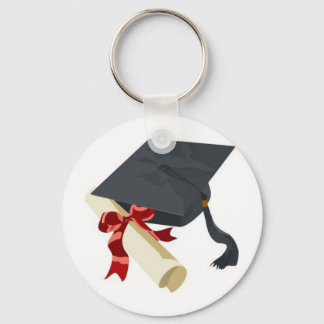 Studentmössa och diplomati nyckelring