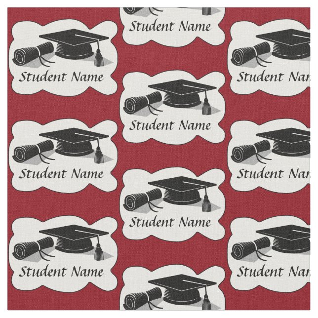 Studentmössa och diplomati tyg (Närbild)