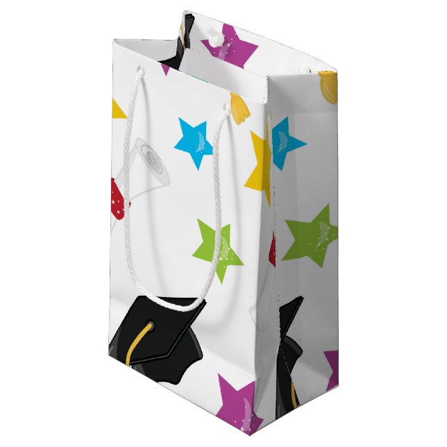 Studentmössa och stjärnor (Framsidan Vinklad)