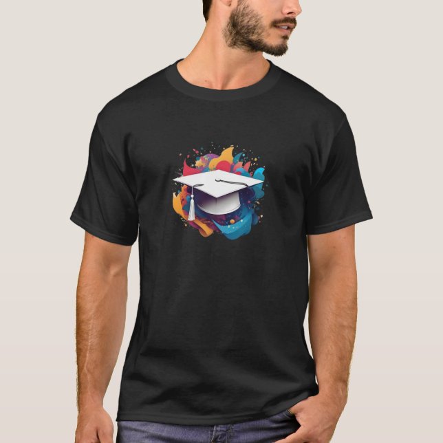 Studentmössa - Proud Student T-Shirt (Framsida)
