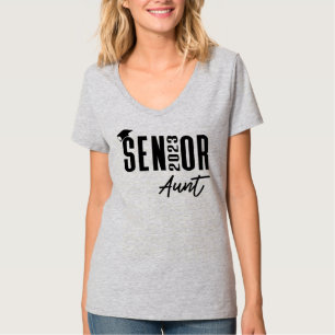 Studentmössa Tassel Class of 2023 Senior Moster  T Shirt