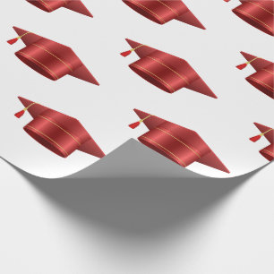 Studentmössa Tassle Red Presentpapper