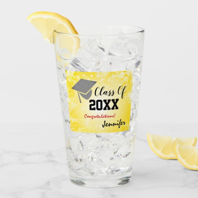 Studentmössa, undergrupp 20XX party Guld Glaskopp (Framsida Ice)