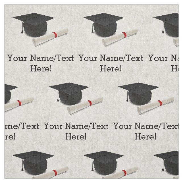 Studentmössadiplomanpassade Tyg (Provkarta)