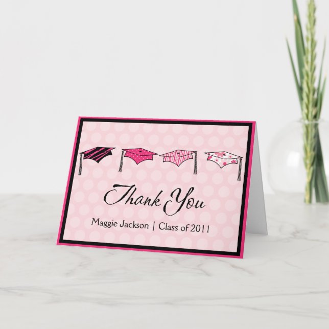 Studentmössatack Tack Kort (Framsida)