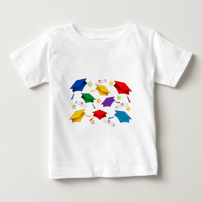 Studentmössor - Baby T-Shirt (Framsida)