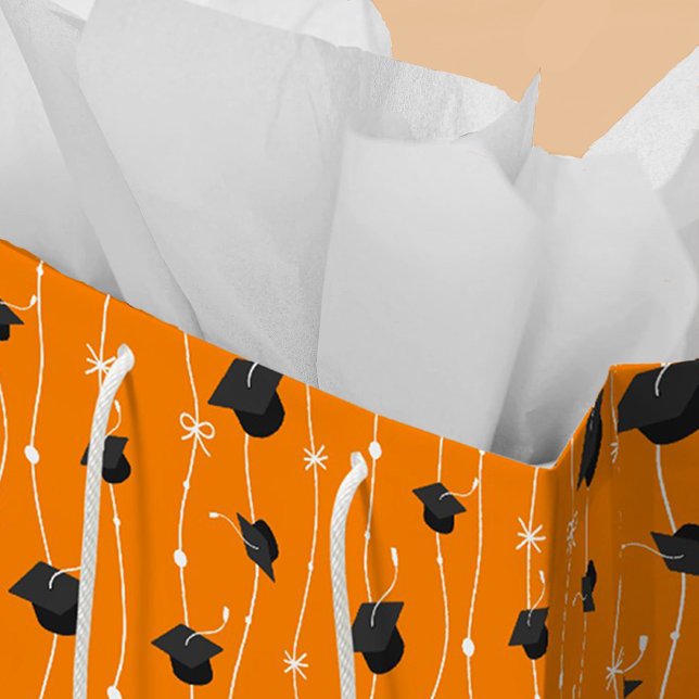 Studentmössor för orange och menyfliksområde (Skapare uppladdad)