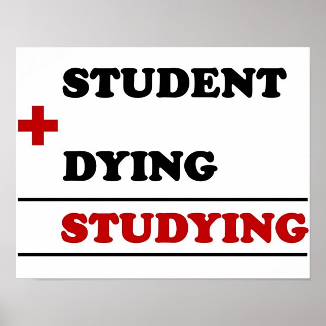 Studera Fullt Poster (Framsidan)