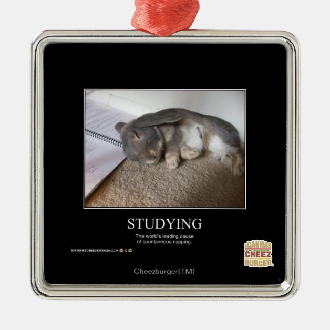 Studera Julgransprydnad Metall (Framsidan)