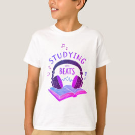 Studera med Beats - Retro School Music Tee