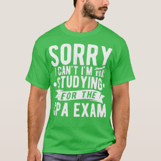 Studera revisor för Student i CPA Exam Accounting T Shirt