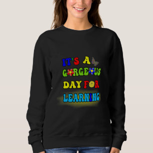 studera utbildning det är en underbar dag för lär t shirt