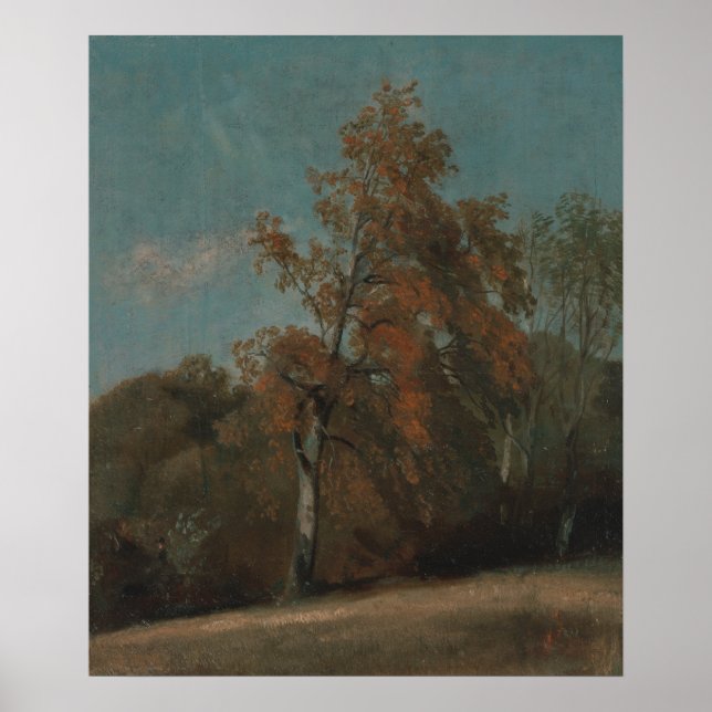 Studie av Ash Träd - John Constable Poster (Framsidan)