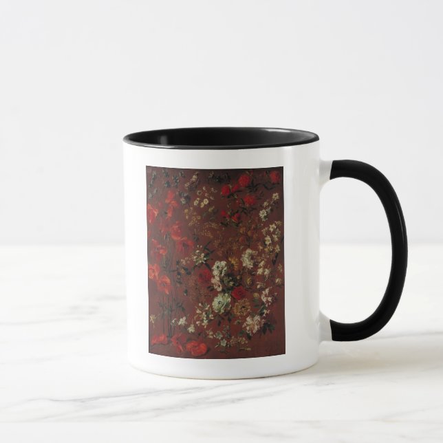 Studie av blommor, 1720 mugg (Höger)