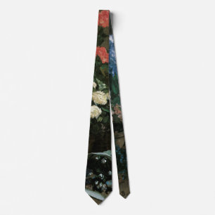 Studie av blommor av Frederic Bazille, Vintage Art Slips