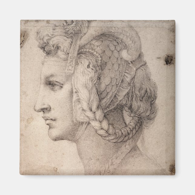 Studie av chef magnet (Framsidan)