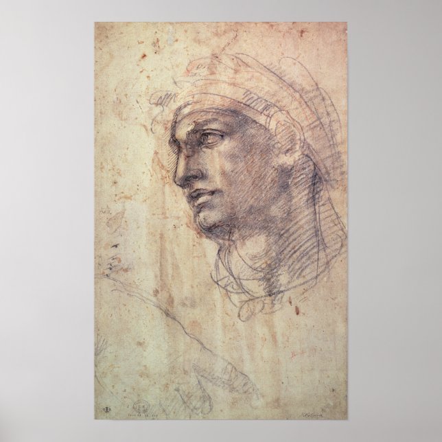 Studie av chef poster (Framsidan)