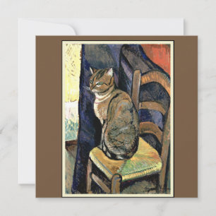 Studie av en katt av Suzanne Valadon