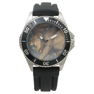 Studie av en Lejon (av Edwin Henry Landseer) Armbandsur