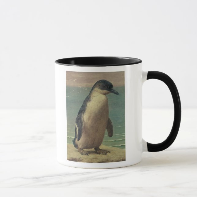 Studie av en pingvin mugg (Höger)