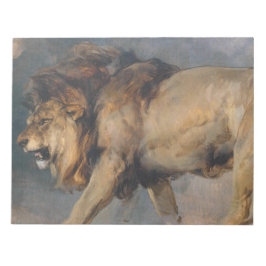 Studie av ett lejon (av Edwin Henry Landseer) Anteckningsblock