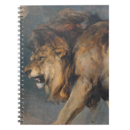 Studie av ett lejon (av Edwin Henry Landseer) Anteckningsbok