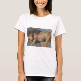 Studie av ett lejon (av Edwin Henry Landseer) T Shirt