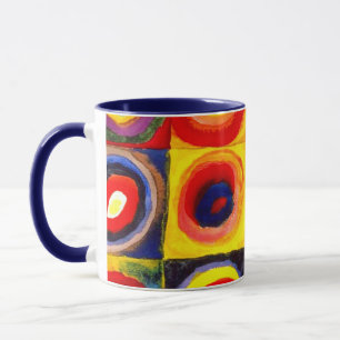 Studie av färg av Wassily Kandinsky Mugg