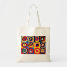 Studie av färg av Wassily Kandinsky Tote Bag Tygkasse