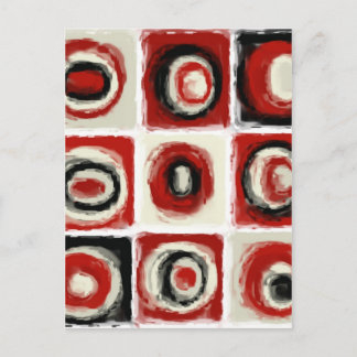 Studie av färg i Snö White Vykort