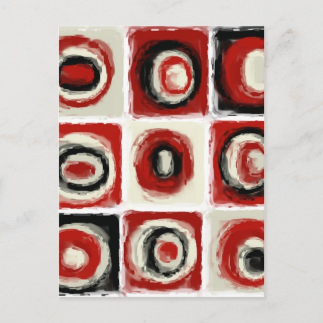 Studie av färg i Snö White Vykort (Framsida)