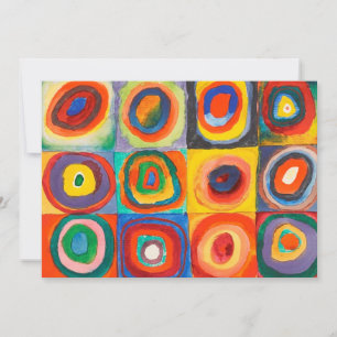 Studie av färg Wassily Kandinsky