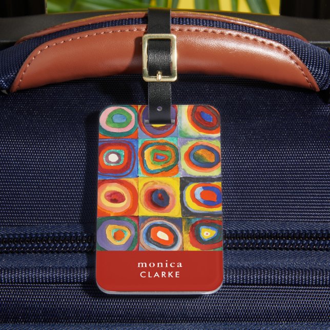 Studie av färg | Wassily Kandinsky Bagagebricka (Framsida Insitu 2)