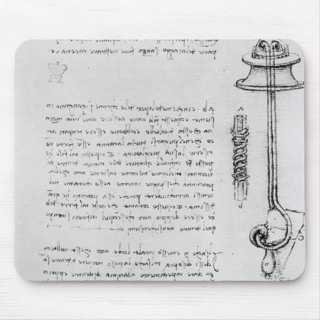 Studie av floateren med andningrör för dykare musmatta (Framsidan)