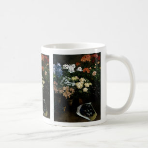 Studie av Flowers by Frederic Bazille Kaffemugg