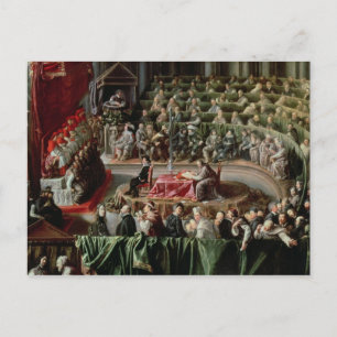 Studie av Galileo, 1633 Vykort