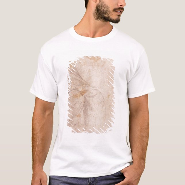 Studie av gardin c.1516 tee (Framsida)