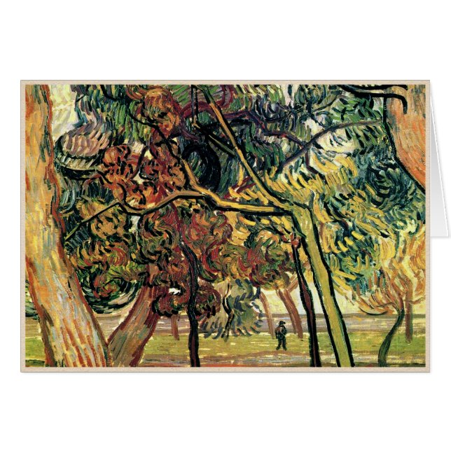 Studie av grästräd Vincent Van Gogh OBS Kort (Framsidan Horizontal)