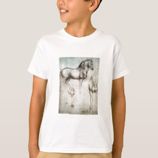 Studie av hästar - Leonardo Da Vinci Tee