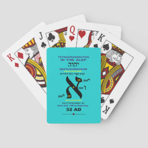 Studie av Hebrew Ord - Alef Casinokort
