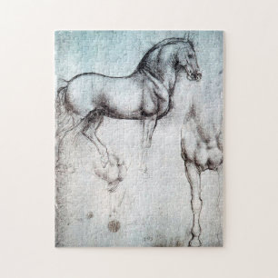 Studie av Horse, Leonardo da Vinci Pussel