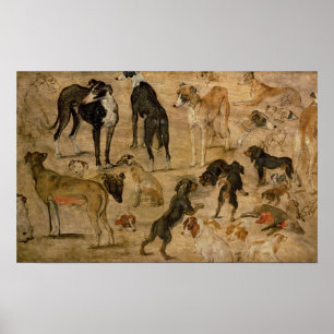 Studie av hundar, 1616 poster